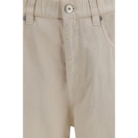 Brunello Cucinelli Beige Cotton Jeans Denim