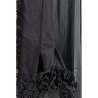 Prada Multicolor Silk Midi Skirt