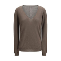 Rick Owens Gray Wool Sweatshirt