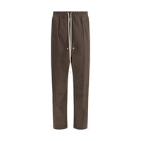 Rick Owens Brown Cotton Cargo Pants