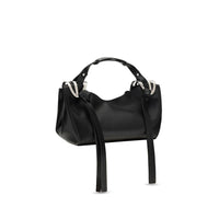 Diesel Black Calf Leather Bos Taurus Shoulder Bag