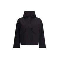 Canada Goose Black Recycled Polyamide Rain Coat