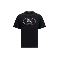 Burberry Black Cotton T-Shirt