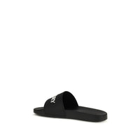 Burberry Black Rubber Slippers