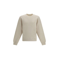 Saint Laurent Beige Cotton Sweatshirt