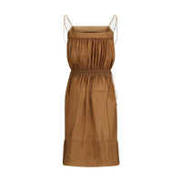 Saint Laurent Beige Polyester Casual Dress