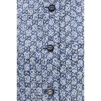 Gucci Blue Cotton Sleveless Jacket