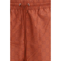 Gucci Orange Polyester Shorts