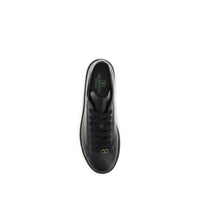 Valentino Garavani Black Calf Leather Bos Taurus Sneakers