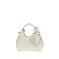 Ganni White Recycled Polyester Shoulder Bag