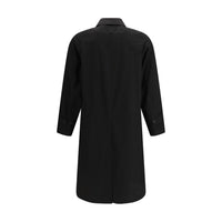 Prada Black Cotton Coat