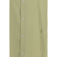 Saint Laurent Bicolor Cotton Pattern Shirt