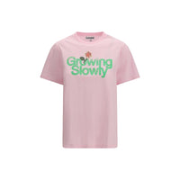 Ganni Multicolor Cotton T-Shirt