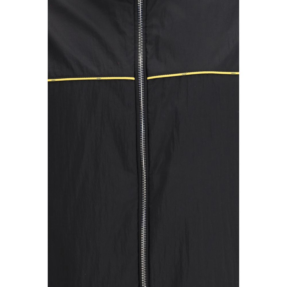 Fendi Black Polyamide Shell Jacket