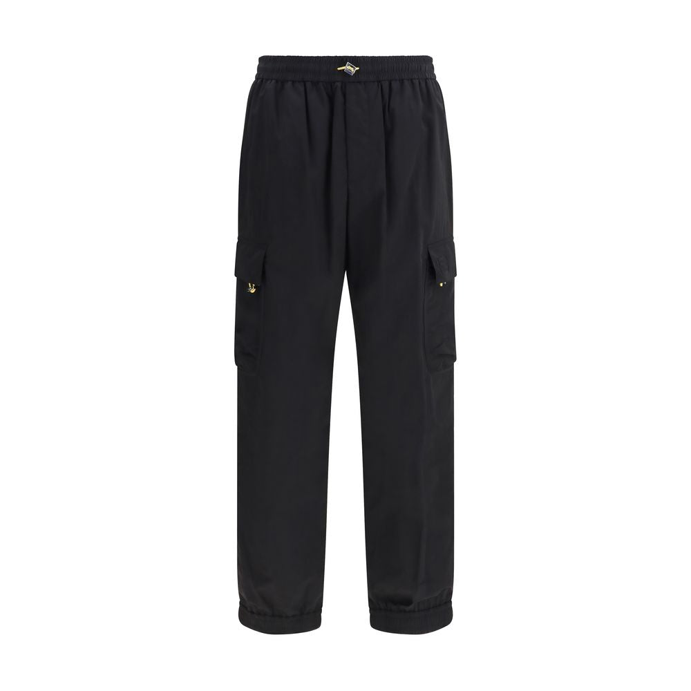 Fendi Black Cotton Cargo Pants