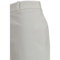 Fendi White Cotton Pants