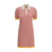 Fendi Multicolor Polyamide Casual Dress