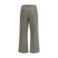Golden Goose Bicolor Cotton Casual Pants