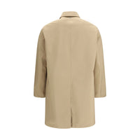 Herno Beige Polyester Trench Coat