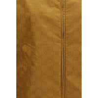 Gucci Beige Nylon Shell Jacket
