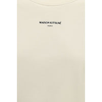 Maison Kitsuné Beige Cotton Sweatshirt