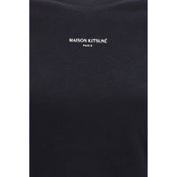 Maison Kitsuné Black Cotton T-Shirt