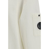 C.P. Company White Cotton Sweatshirt