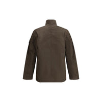 Stone Island Brown Polyester Coat