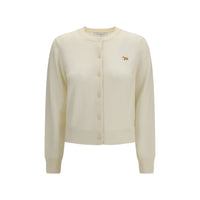Maison Kitsuné Beige Cotton Cardigan