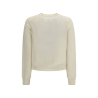 Maison Kitsuné Beige Cotton Cardigan