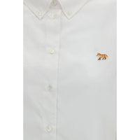 Maison Kitsuné White Cotton Blouse