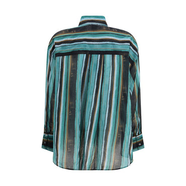 PINKO Multicolor Cotton Pattern Shirt