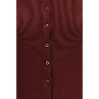 Max Mara Bordeaux Viscose Sweatshirt