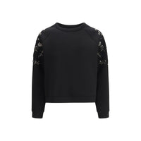 Max Mara Black Polyester Sweatshirt