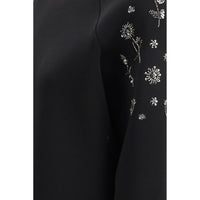 Max Mara Black Polyester Sweatshirt