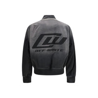Off-White Black Cotton Bomber