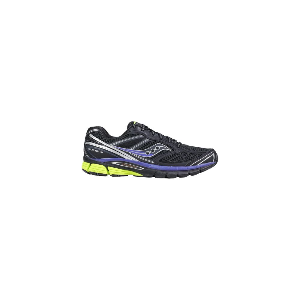 Saucony Black Polyethylene Athletic Sneakers