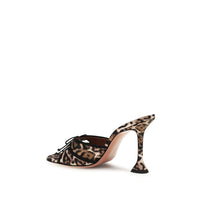 Amina Muaddi Multicolor Silk Sandals