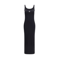 Marine Serre Black Cotton Casual Dress