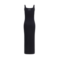 Marine Serre Black Cotton Casual Dress