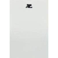 Courrèges White Cotton T-Shirt