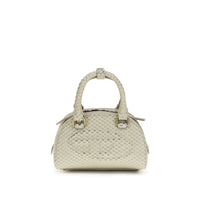 Diesel Beige Calf Leather Bos Taurus Handbag