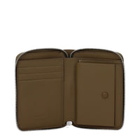Jil Sander Brown Leather Wallet