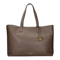 Roberto Cavalli Brown Leather Shoulder Bag