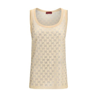 Gucci Multicolor Silk Tank Tops