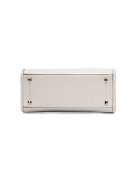 Jimmy Choo White Avenue S Tote Leather Handbag