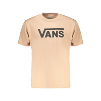 Vans Marrone Cotton Men T-Shirt