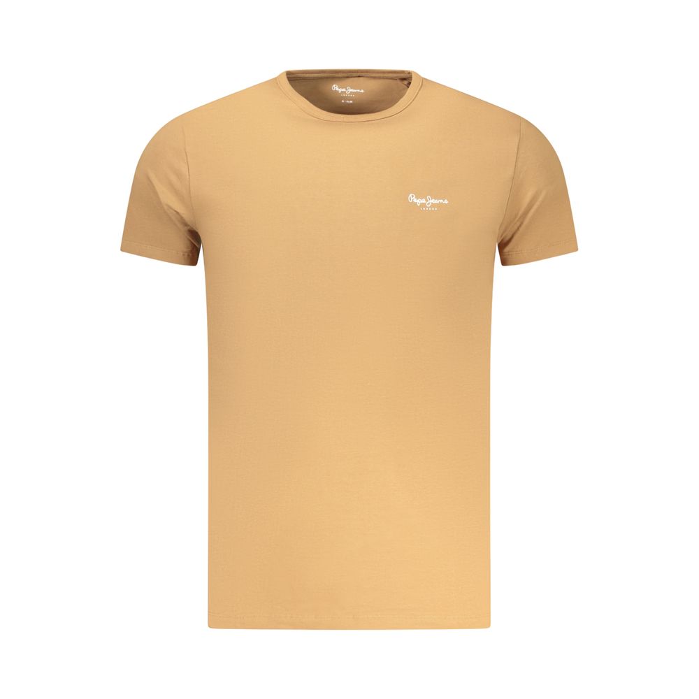 Pepe Jeans Brown Cotton T-Shirt