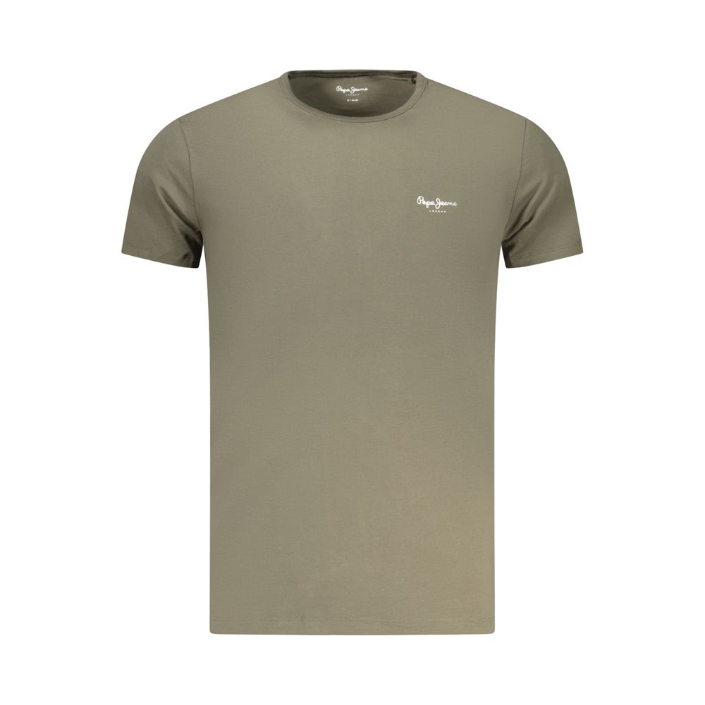 Pepe Jeans Green Cotton T-Shirt