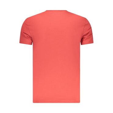 Timberland Red Cotton Men's T-Shirt